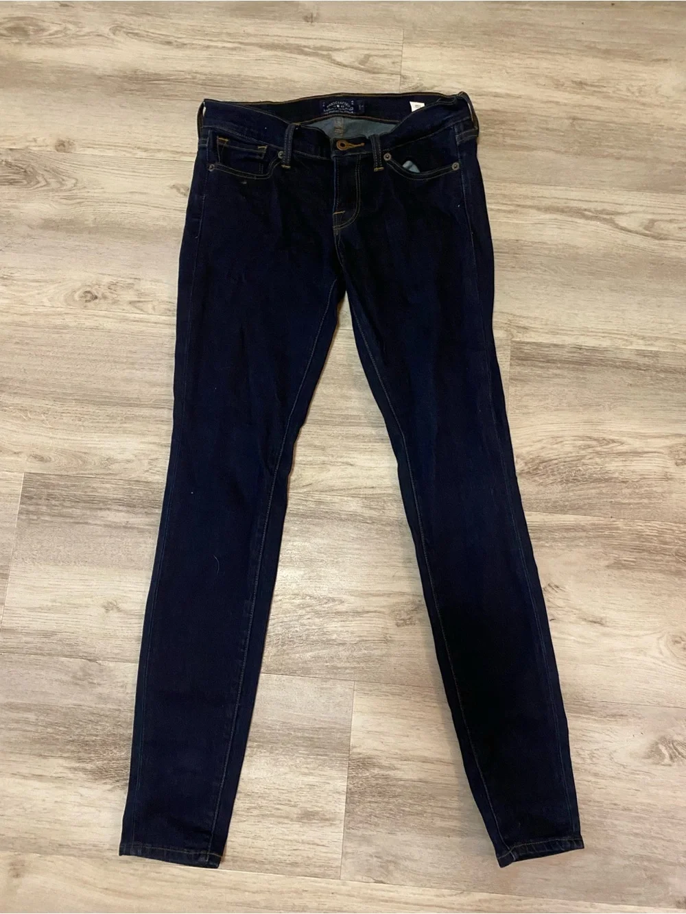 Lucky Brand Charlie Skinny Dark Blue Jeans